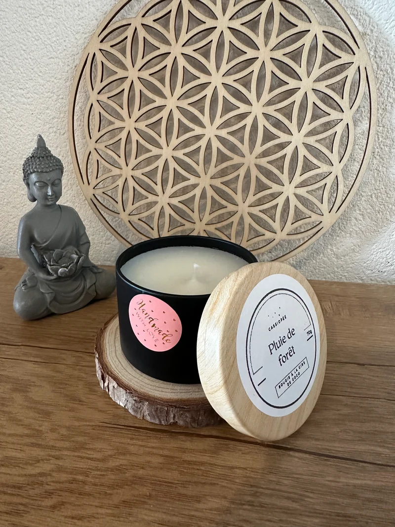 Bougie en pot 70g collection été