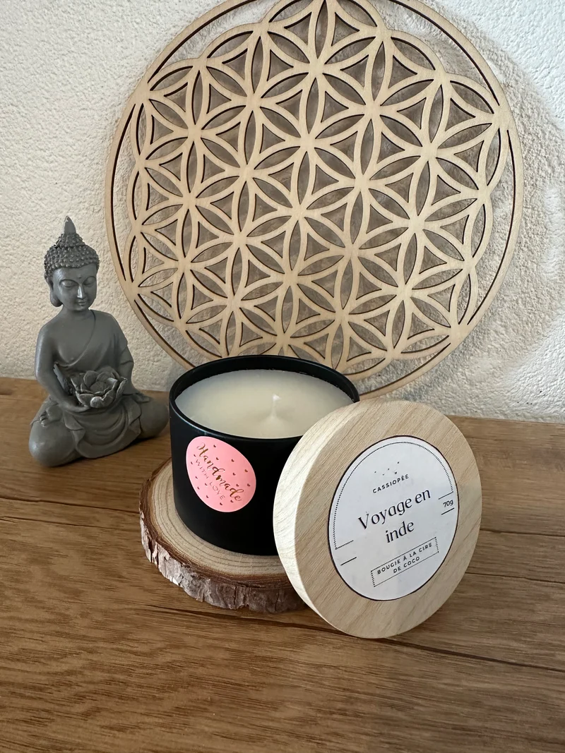 Bougie en pot 70g collection été
