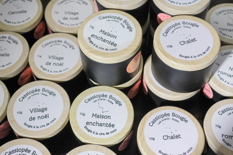 Bougie en pot 70g Collection hiver