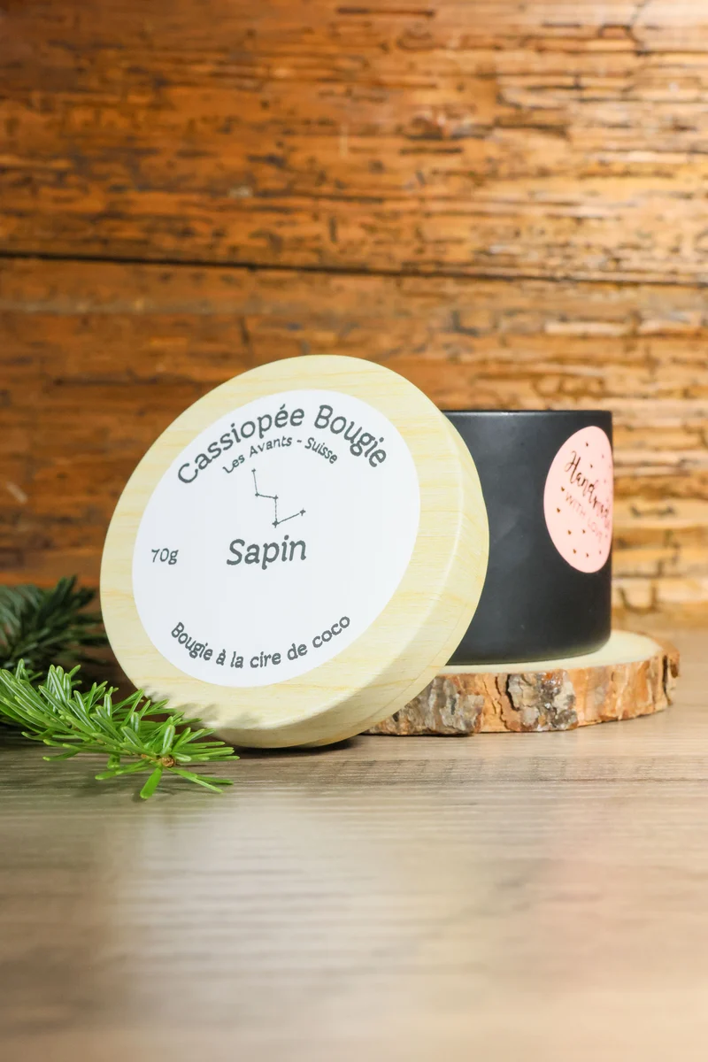 Bougie en pot 70g Collection hiver