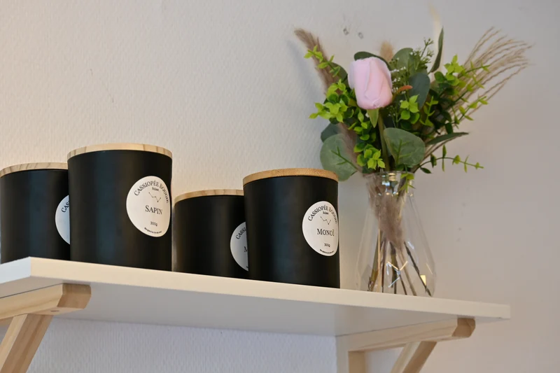 Bougie en pots 300g