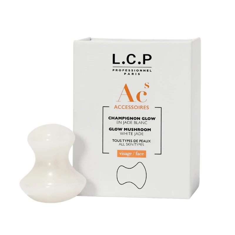 Champignon Glow en Jade Blanc Contour des Yeux/Lèvres - Poches & Cernes