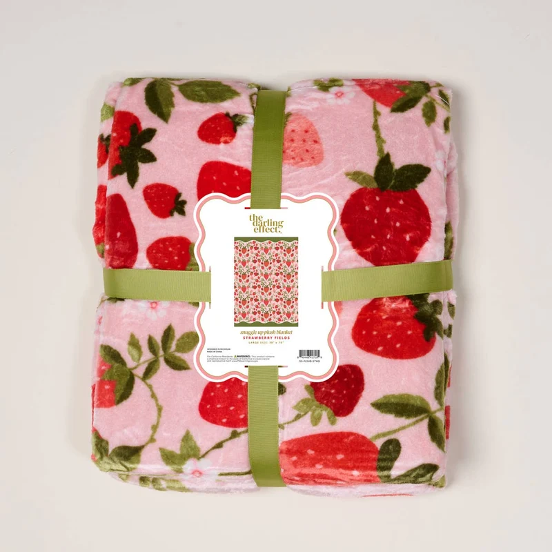 Darling Effect Snuggle Up Plush Blanket ~ Various Styles