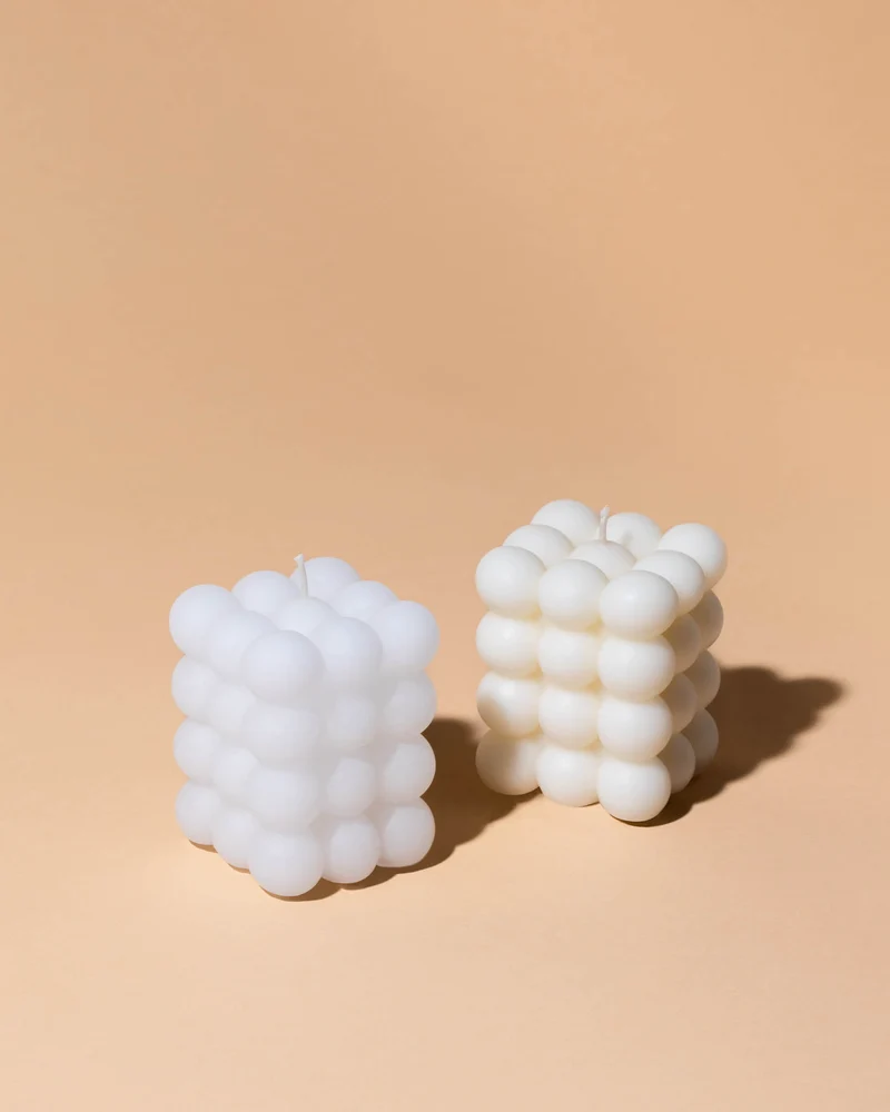 bubble silicone® pillar candle mold