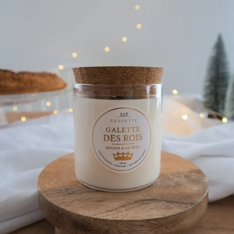 Galette des rois - Une bougie, une fève et une surprise !