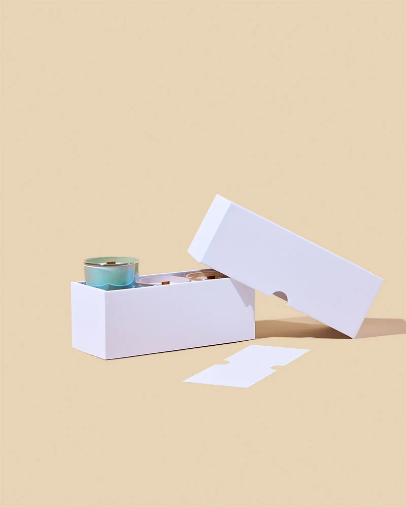 2.5oz luxe linen candle box
