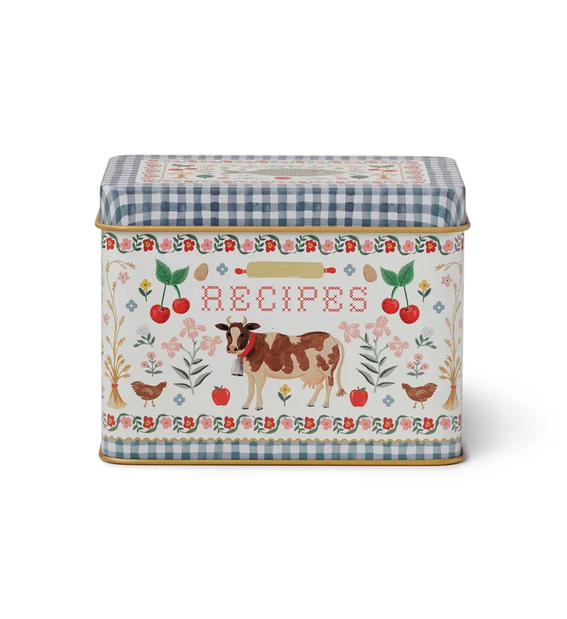 Rifle Paper Co. Home Sweet Home Recipe Tin