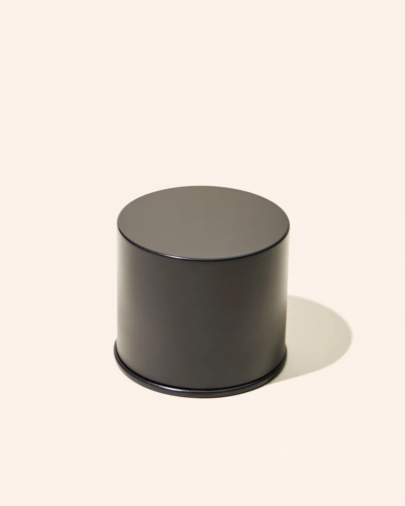 12oz twist metal candle tin & lid