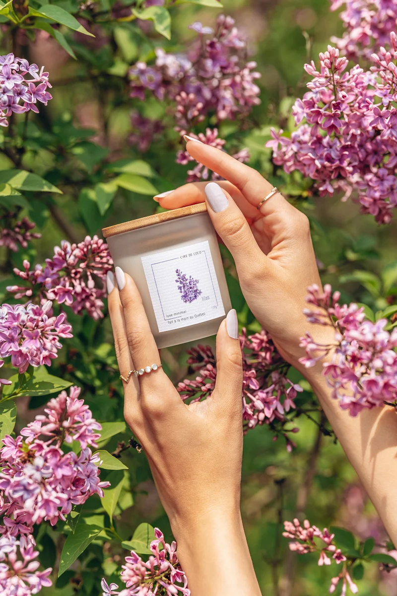 Lilas - Bougie classique