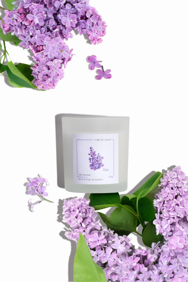 Lilas - Bougie classique