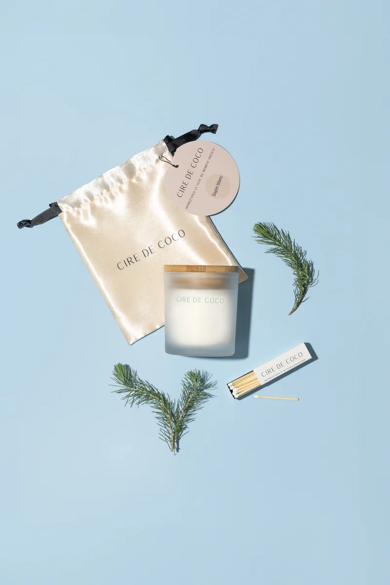 Sapin Blanc - bougie classique