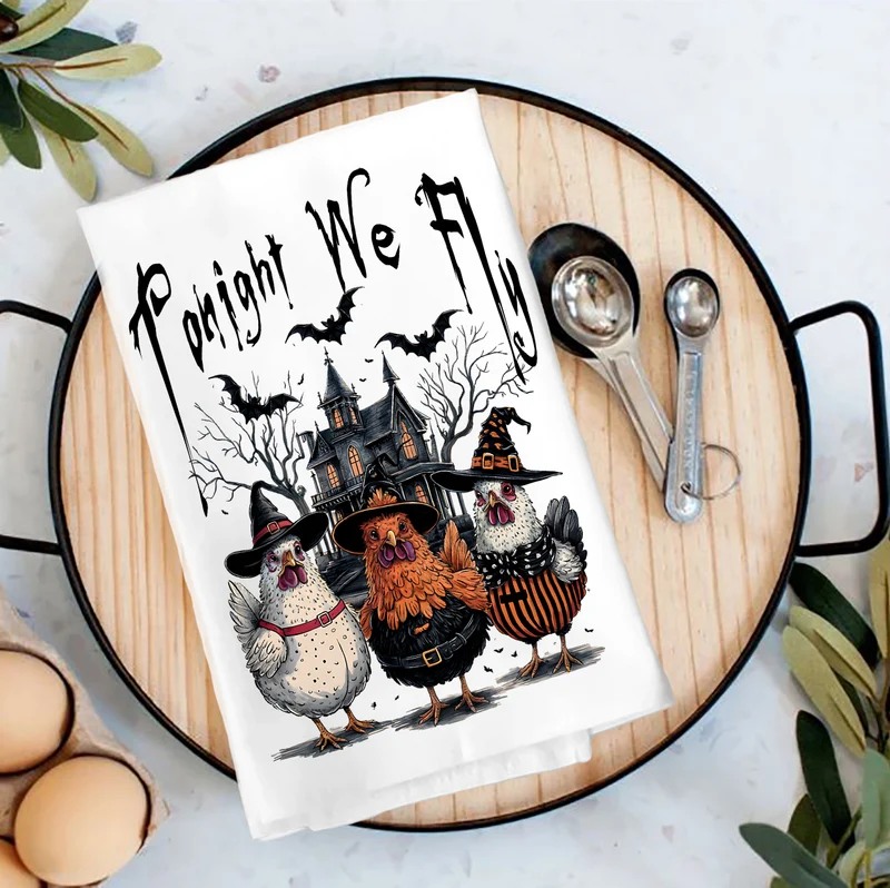 Fall Tea Towels ~ Various Designs