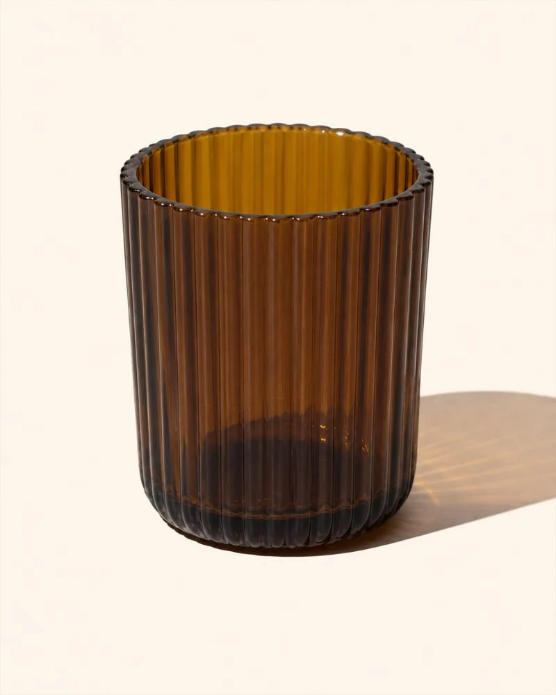 12oz Aura® Ribbed Candle Vessel
