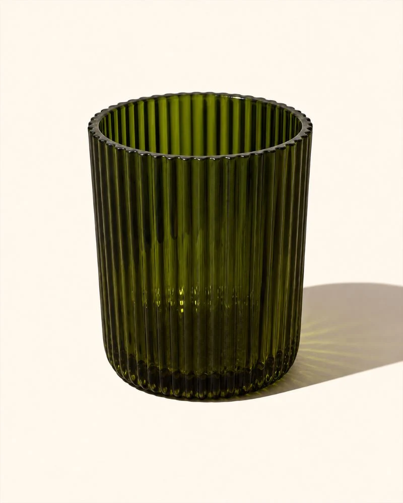 12oz Aura® Ribbed Candle Vessel