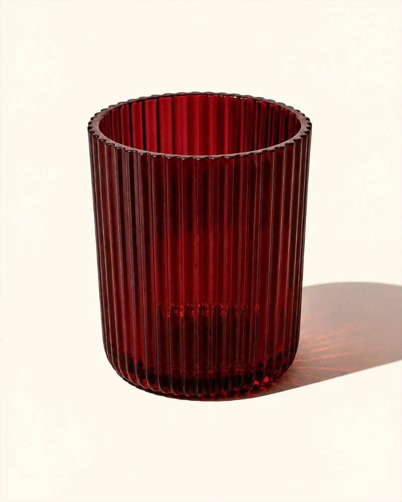 12oz Aura® Ribbed Candle Vessel