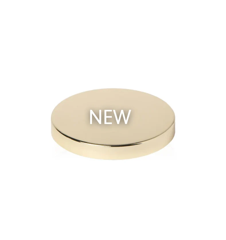 Lid - 3" LUX Metal - 12pk