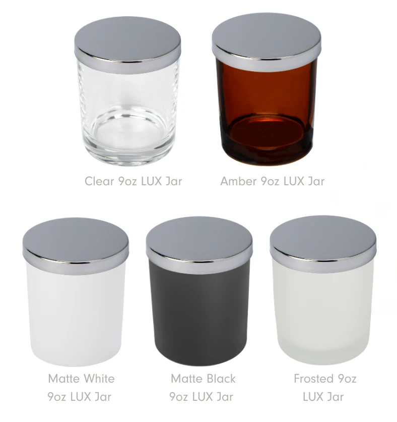 Lid - 3" LUX Metal - 12pk