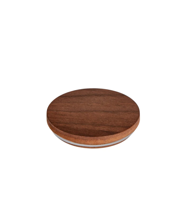 Lid - 3" LUX Wood - 12pk