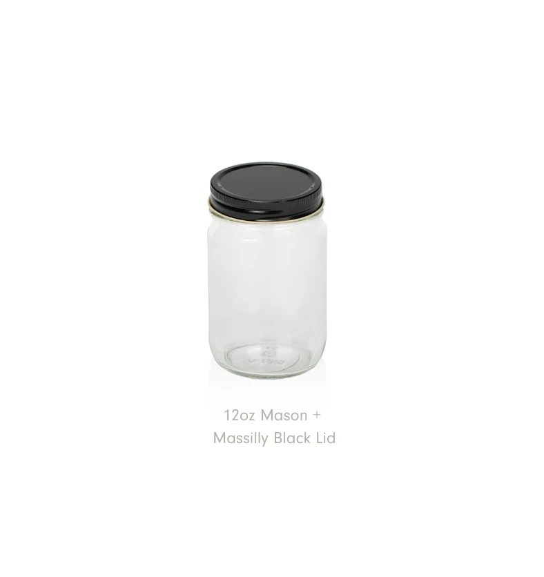 Jar - Mason Round - 12oz
