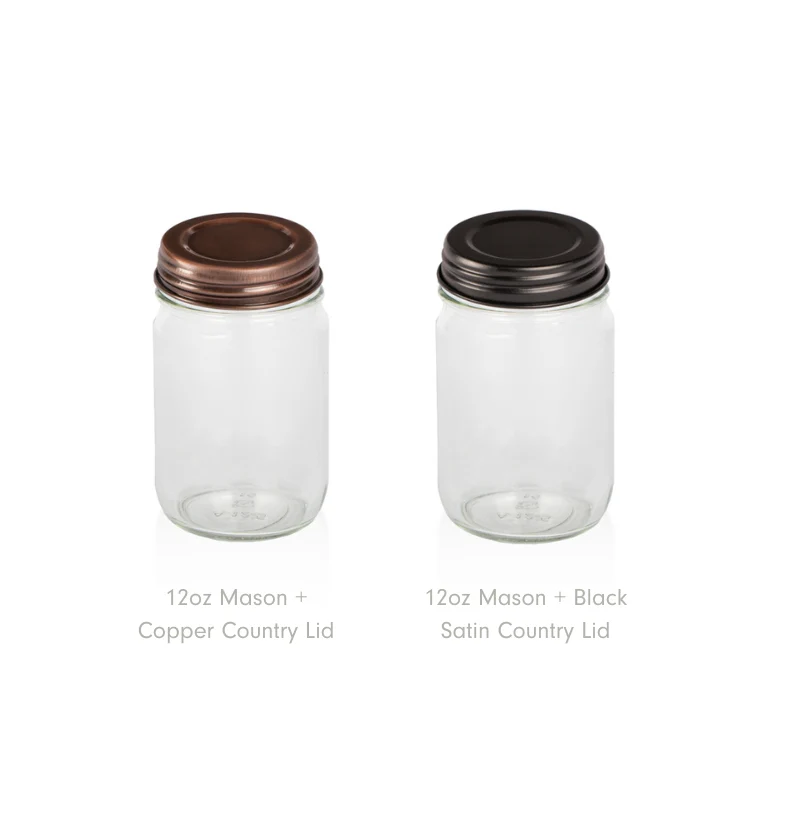Jar - Mason Round - 12oz