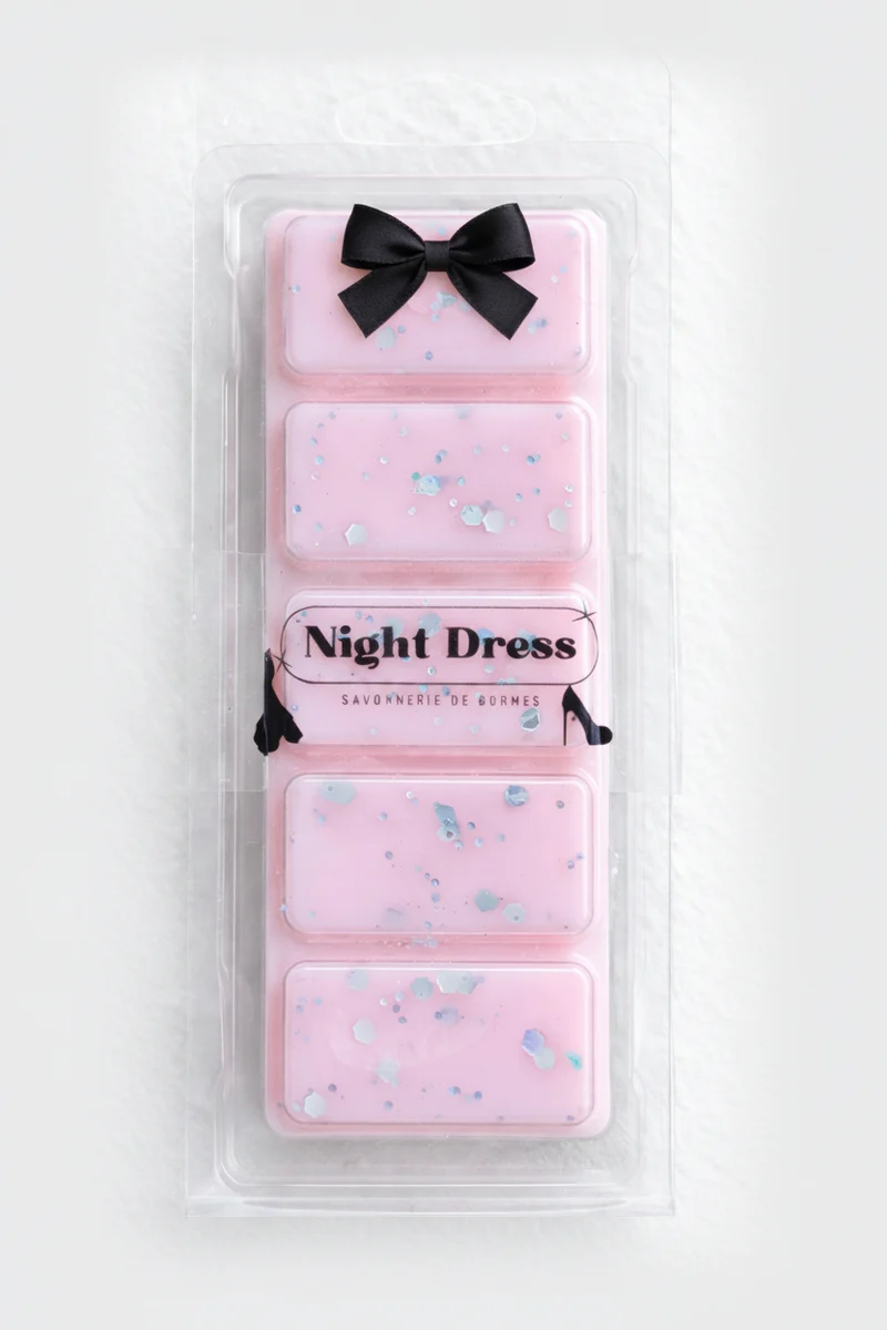 Fondant de Cire Végétale « Night Dress » – 50 g | Savonnerie de Bormes