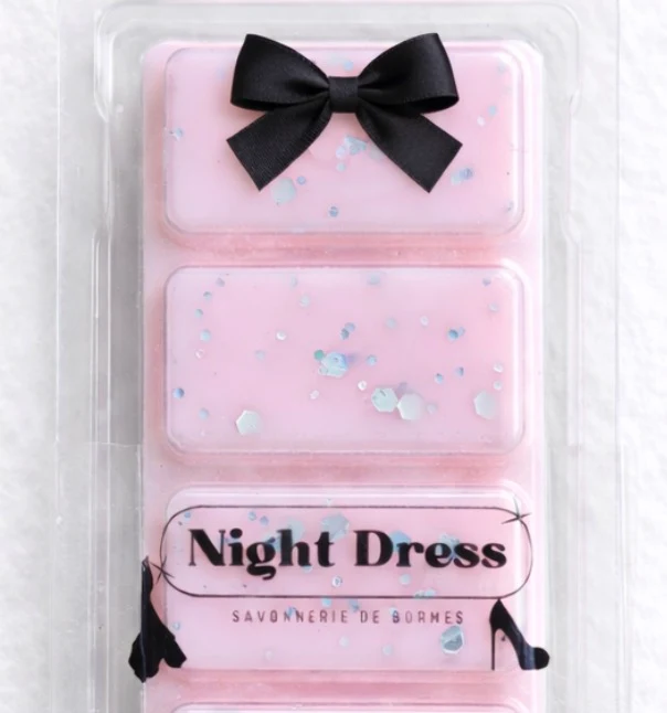 Fondant de Cire Végétale « Night Dress » – 50 g | Savonnerie de Bormes