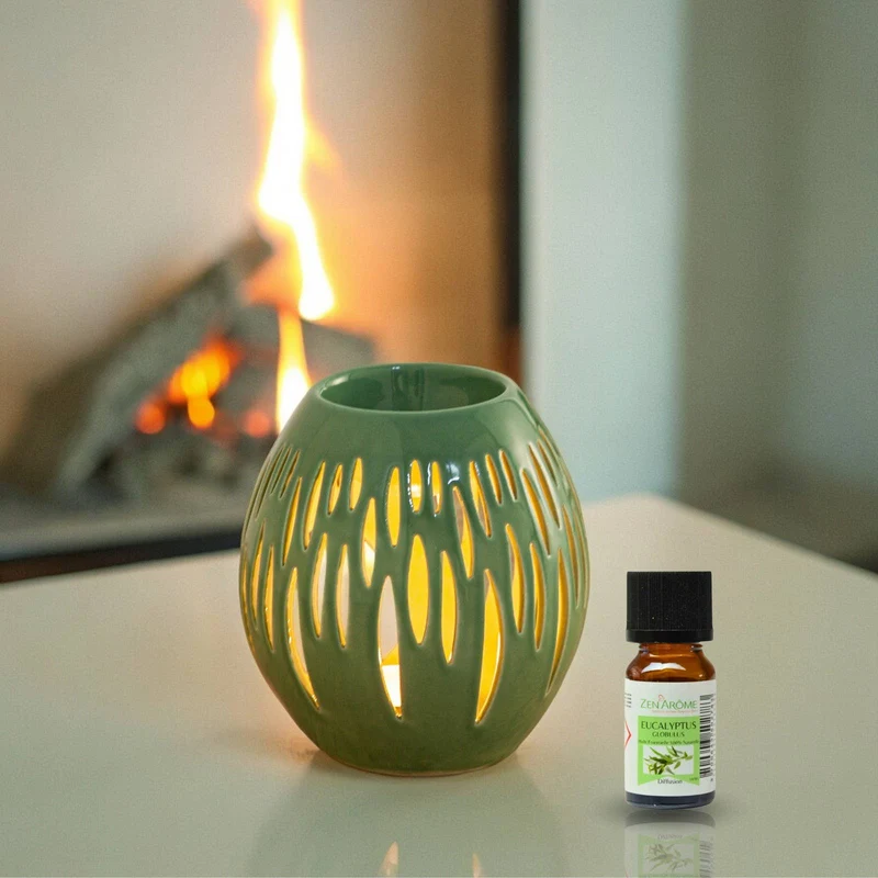 Chauffe cire parfumée & fondants OVALI en céramique - Zen'Arôme