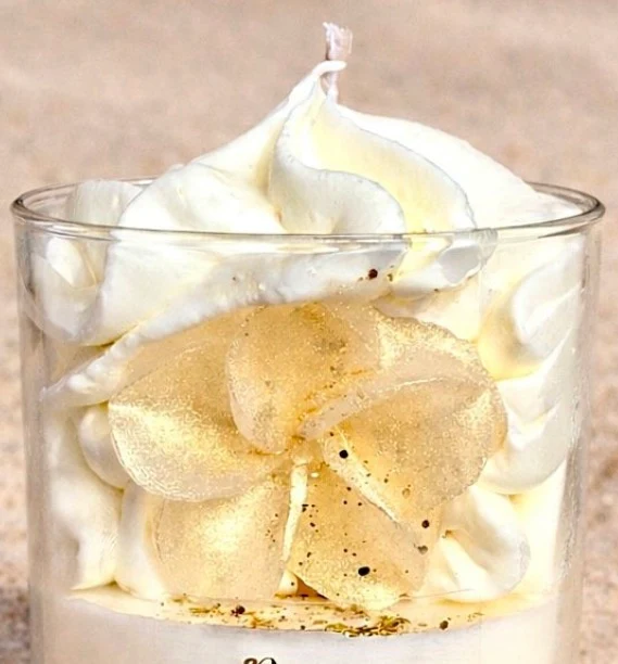 Bougie Chantilly Monoï 175g – Savonnerie de Bormes | 100% Cire Végétale