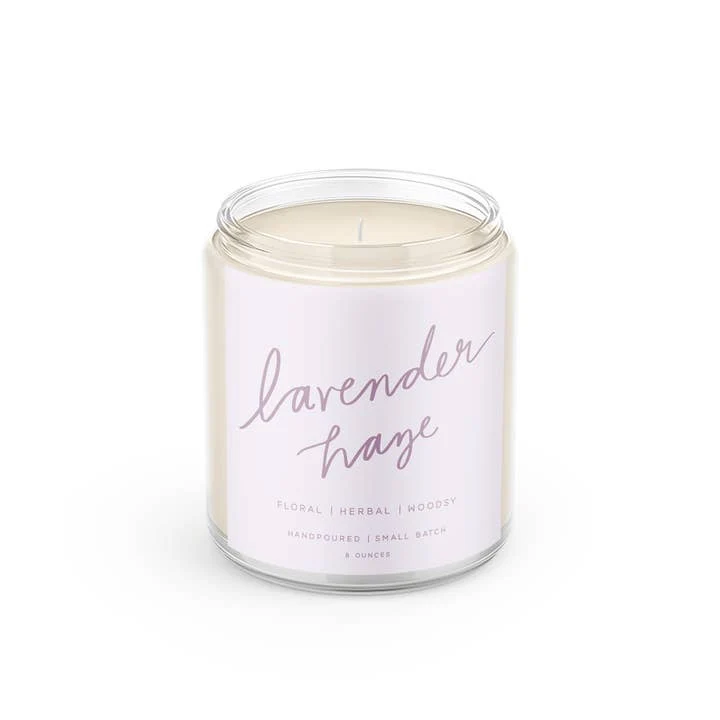 Soy Wax Hand-Poured Candle ~ Various Scents