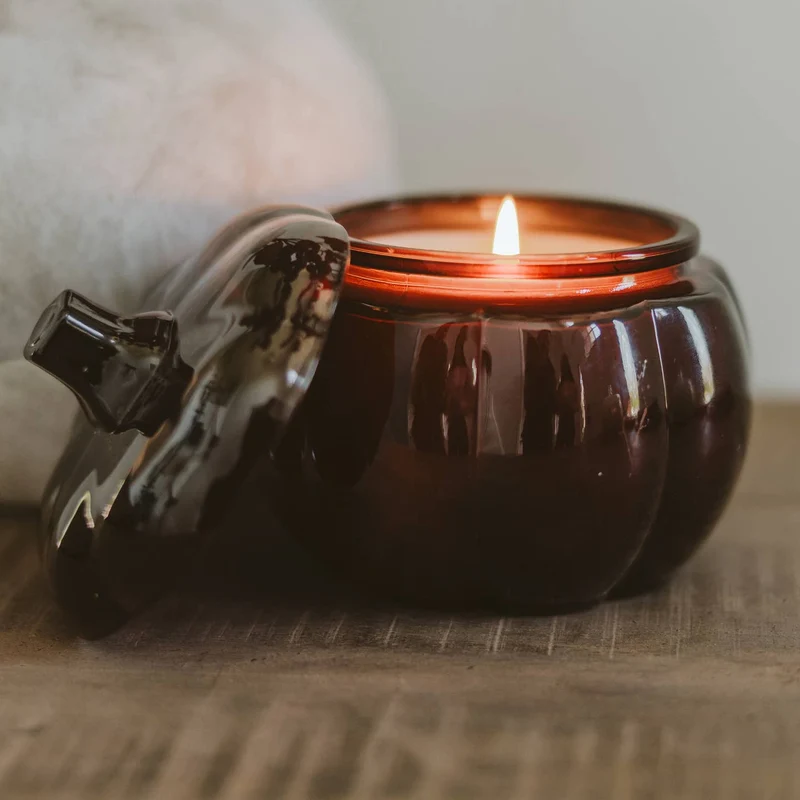 Sweet Water Decor ~ Soy Candle Pumpkin Jar