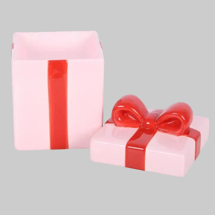 Brûle-parfum Cadeau rose de Noël