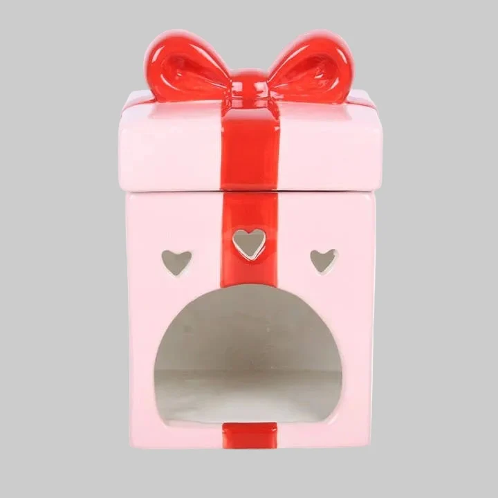Brûle-parfum Cadeau rose de Noël