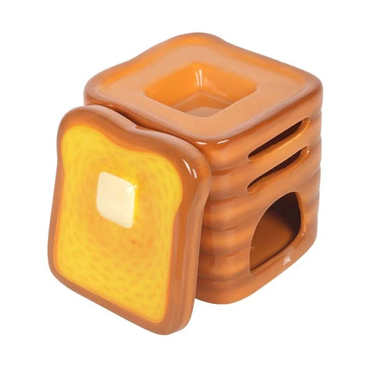Brûle-parfum et chauffe-cire Toast Stack en céramique
