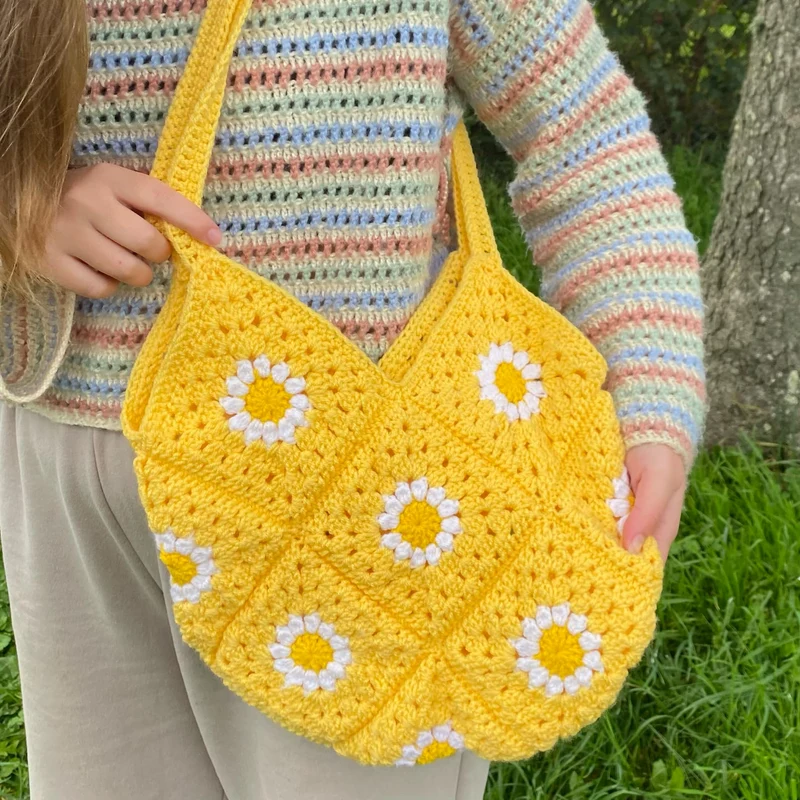 Sac Fleurs Jaune !