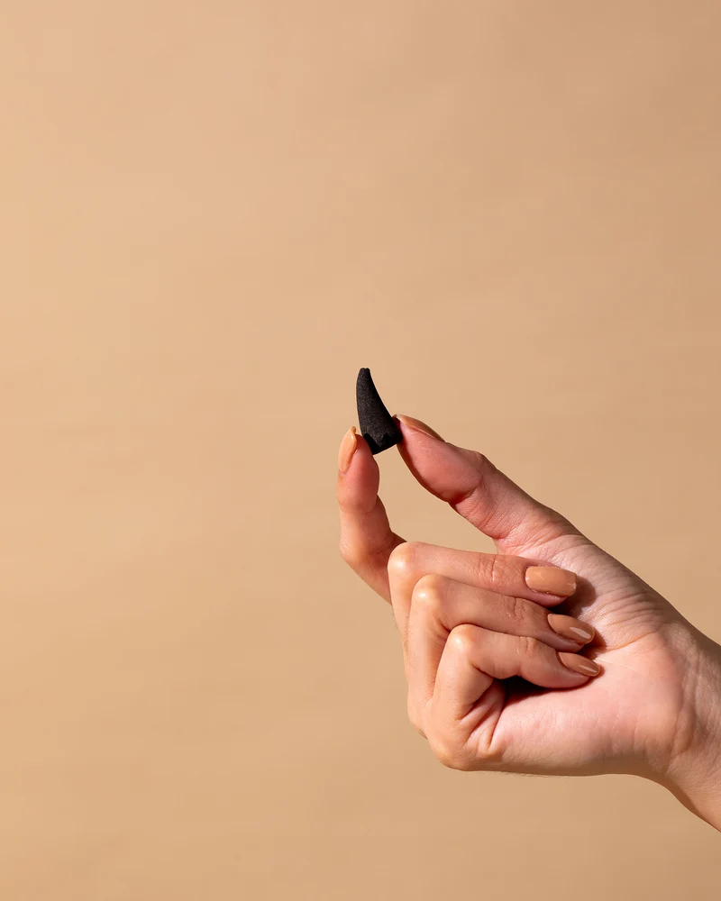 unscented charcoal incense cones