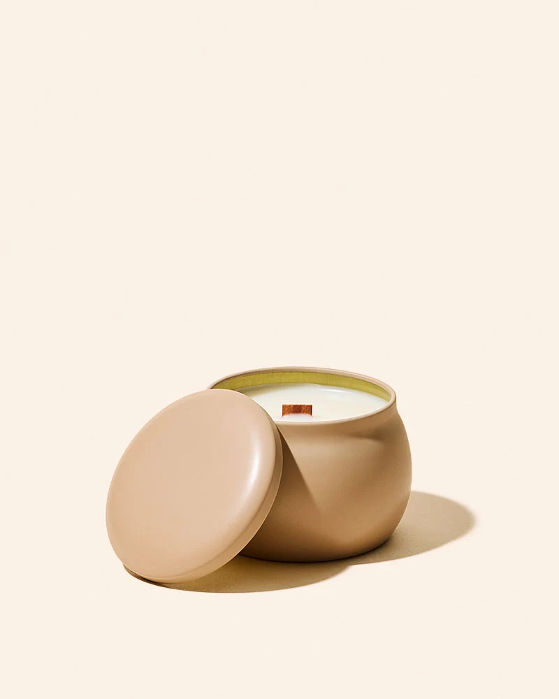 4oz amore™ candle tin & lid
