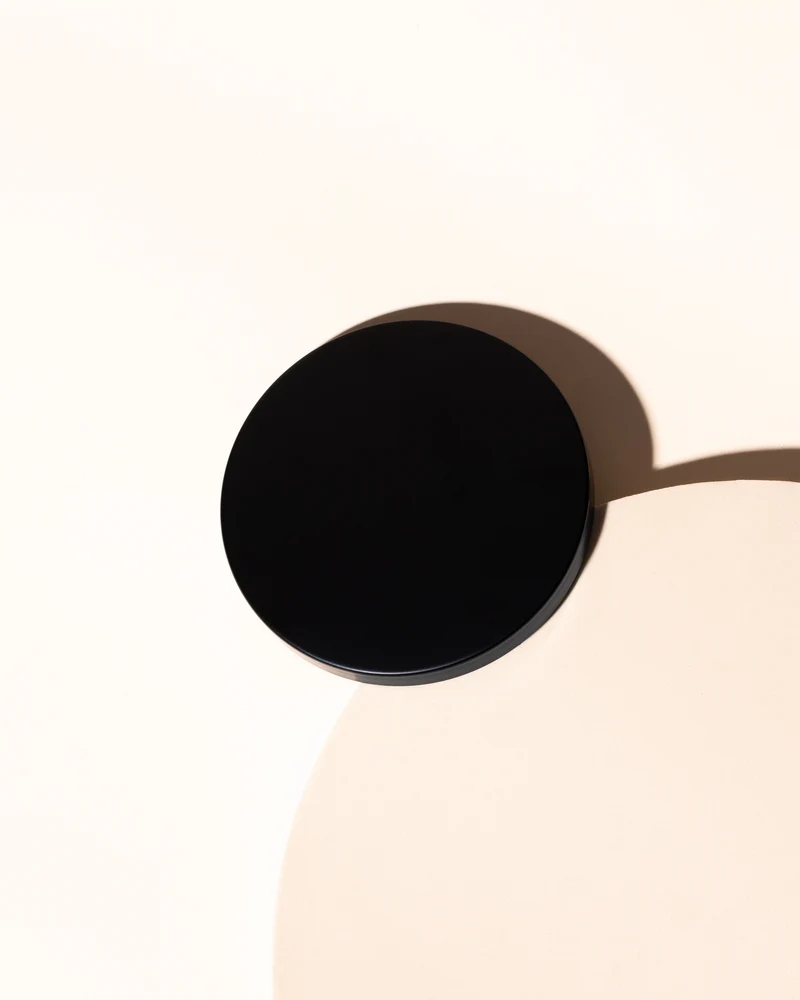 luxe metal candle lid with gasket