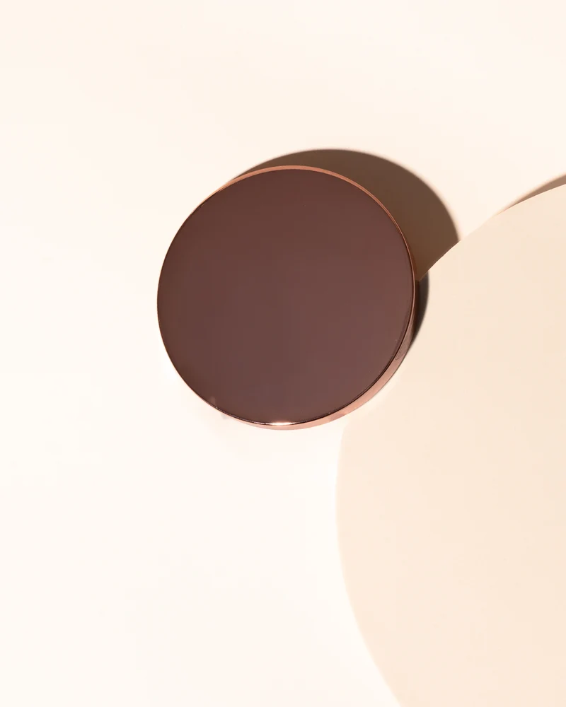 luxe metal candle lid with gasket