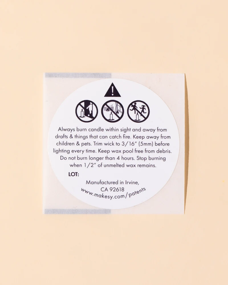 12oz aura private label candle