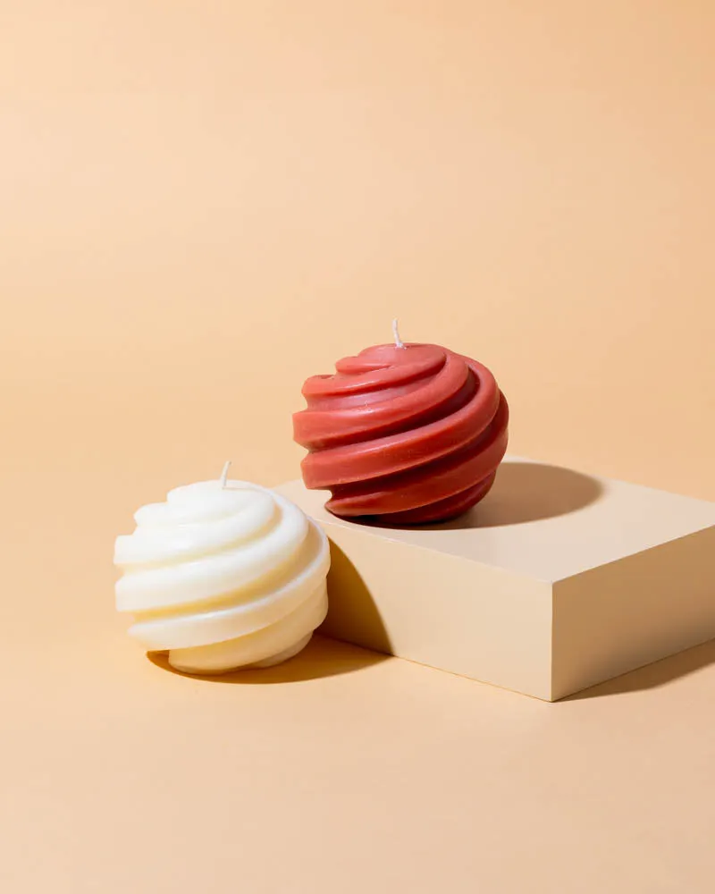 swirl super silicone® pillar candle mold