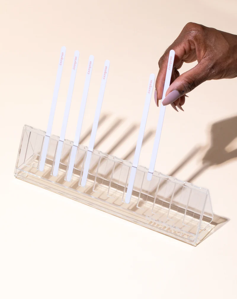 translucent blotter strip holder