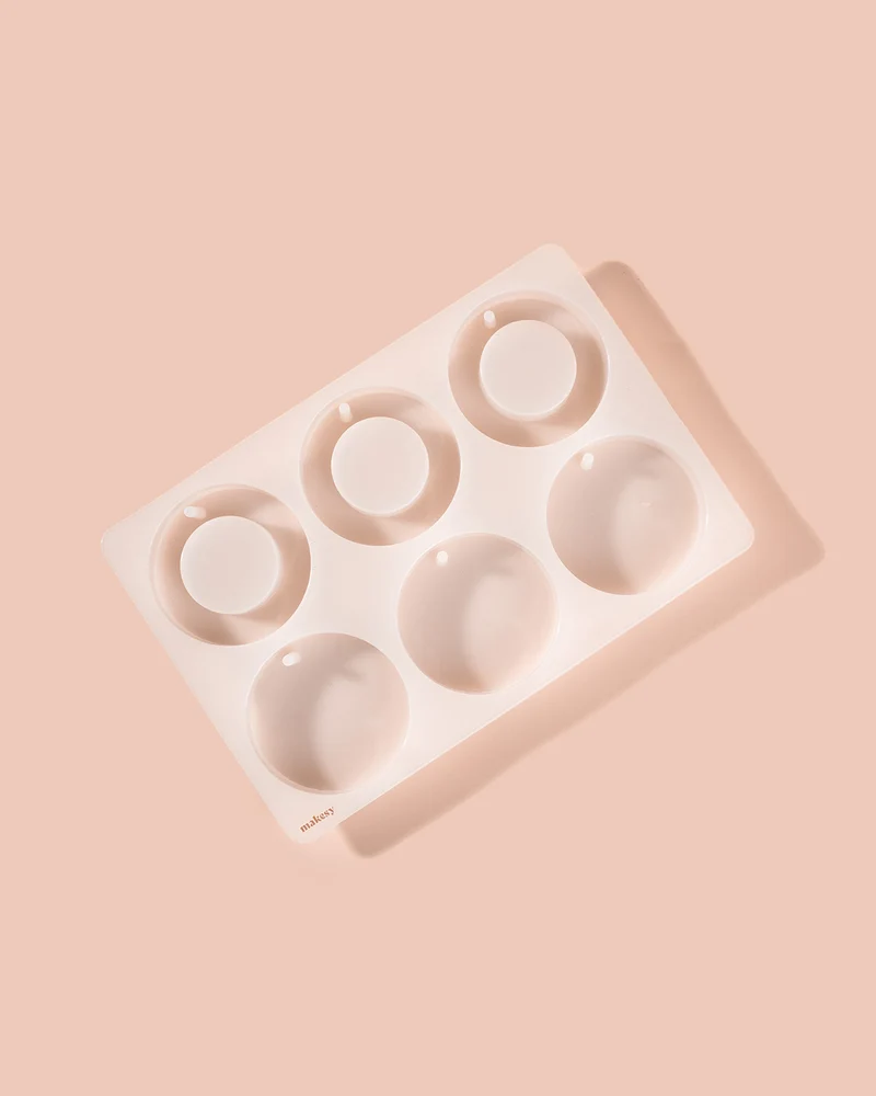 round cavity silicone mold