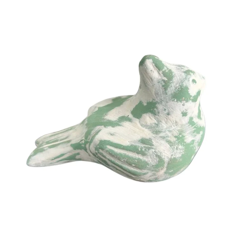 Resting Clay Bird