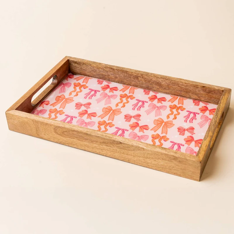 The Darling Effect Wood Enamel Trays ~ Various Styles