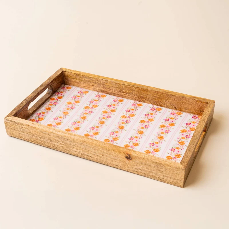 The Darling Effect Wood Enamel Trays ~ Various Styles