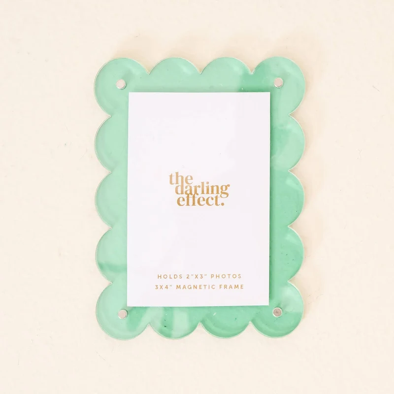 The Darling Effect Mini Acrylic Picture Frame Magnet ~ Various Colors