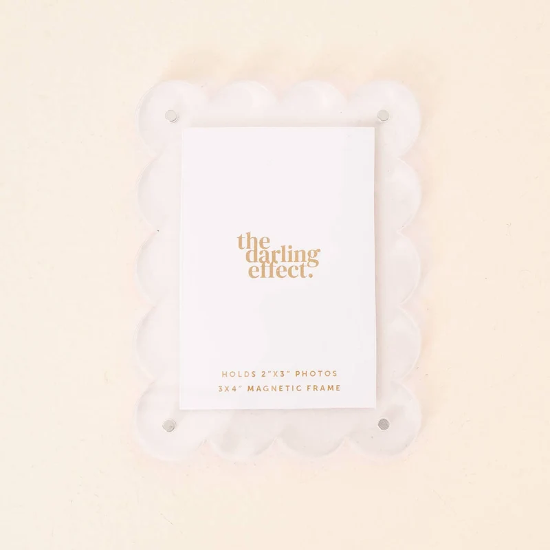 The Darling Effect Mini Acrylic Picture Frame Magnet ~ Various Colors