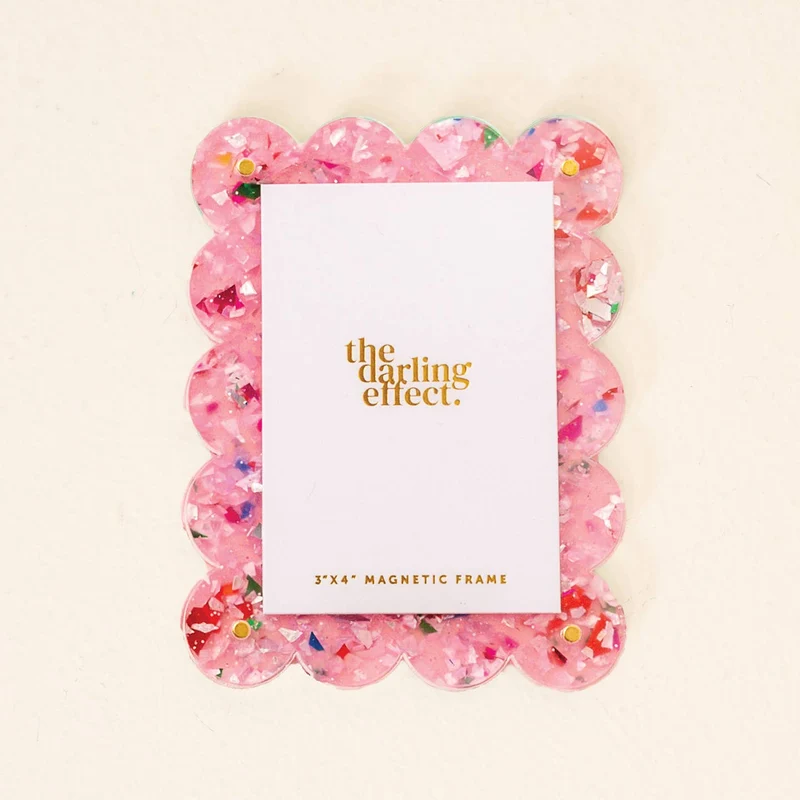 The Darling Effect Mini Acrylic Picture Frame Magnet ~ Various Colors