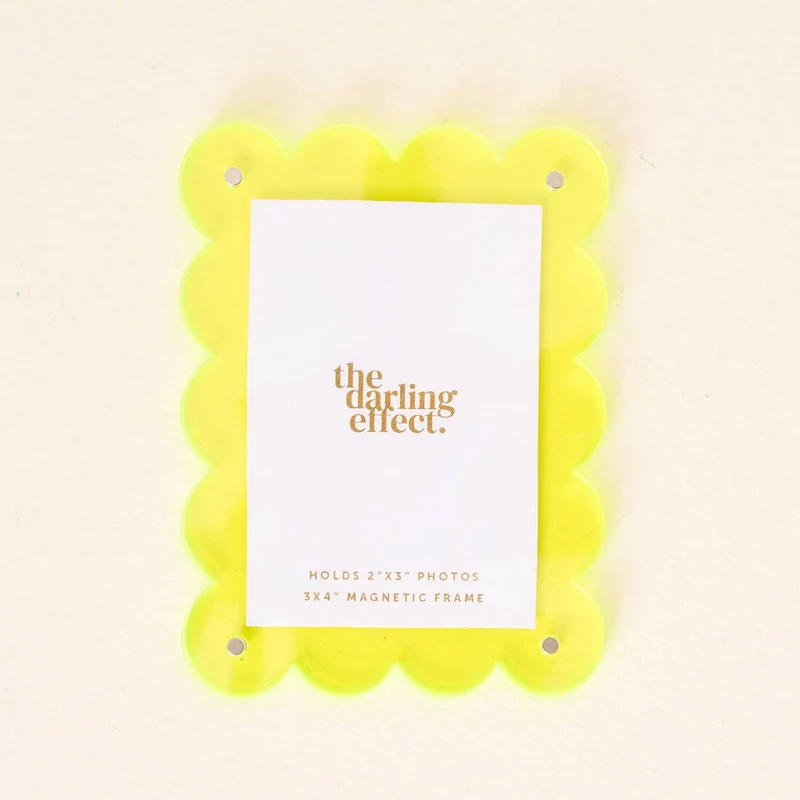 The Darling Effect Mini Acrylic Picture Frame Magnet ~ Various Colors
