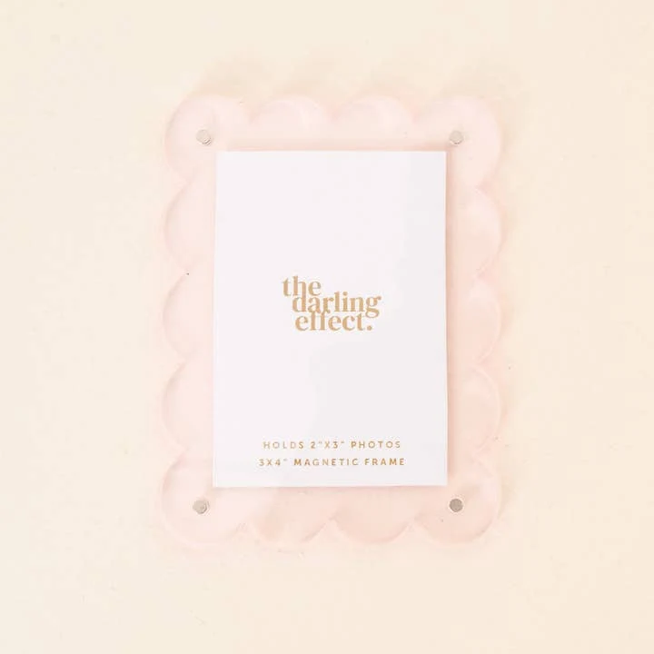 The Darling Effect Mini Acrylic Picture Frame Magnet ~ Various Colors